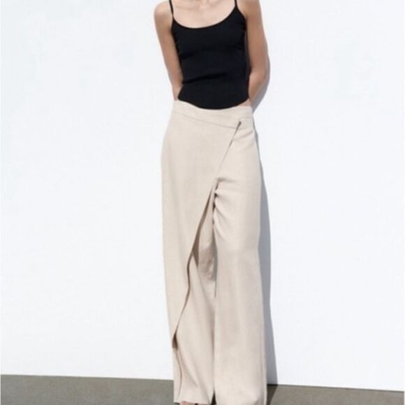 Zara Wide Leg Pareo Pants - Picture 9 of 9
